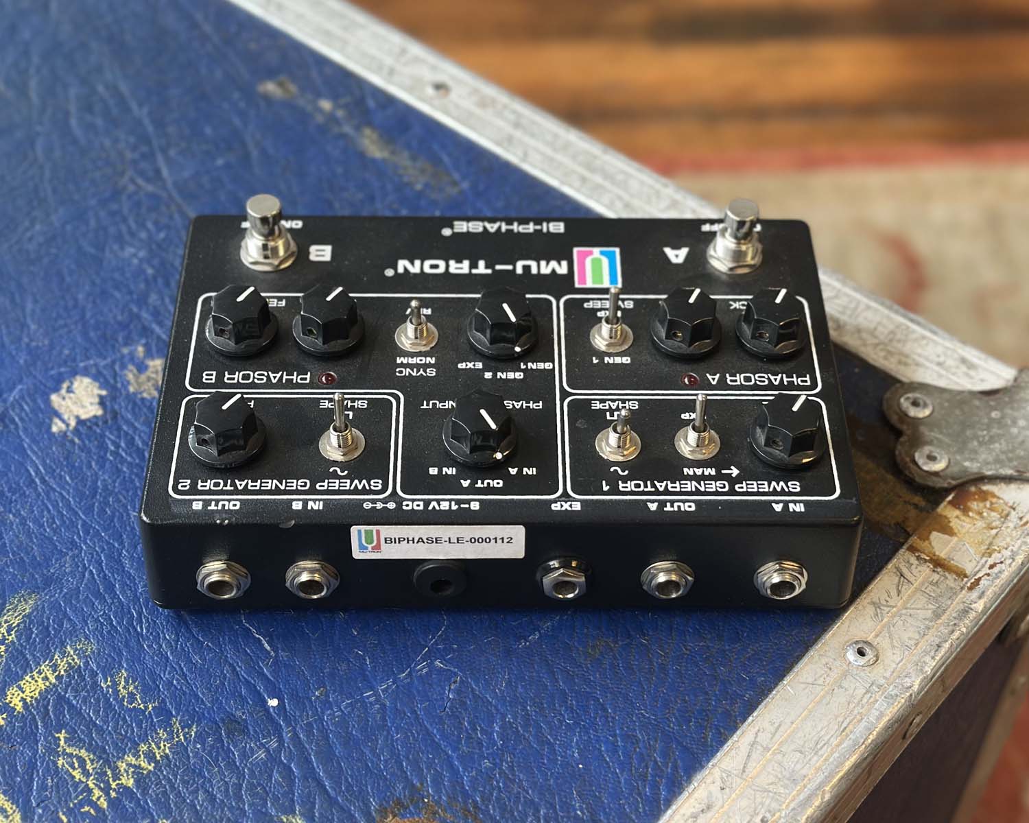 Mu-Tron Bi-Phase II Dual Phase Shifter Limited Edition Black
