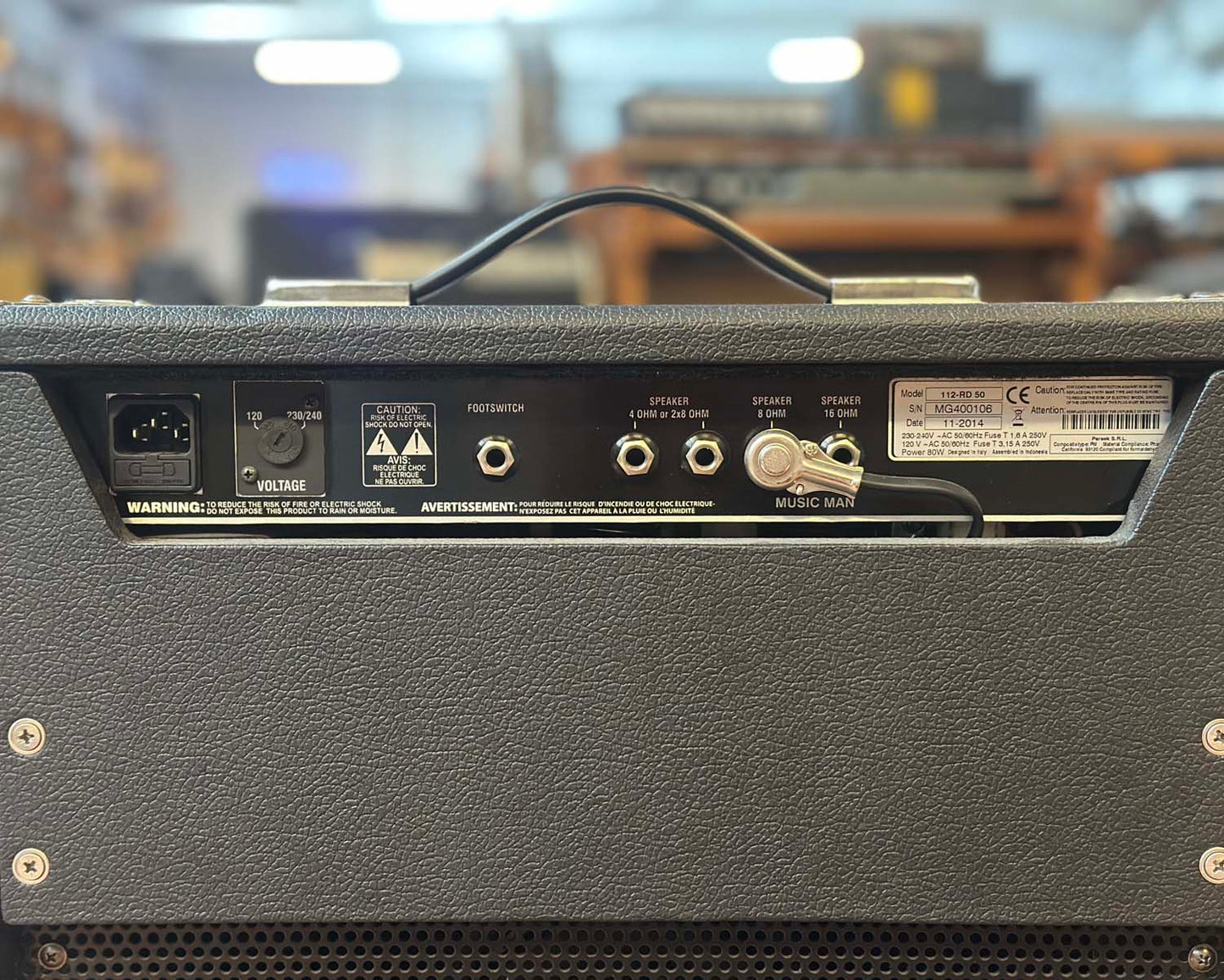 Music Man 112RD Fifty Reissue 50 Watt 1x12" Guitar Amplifier