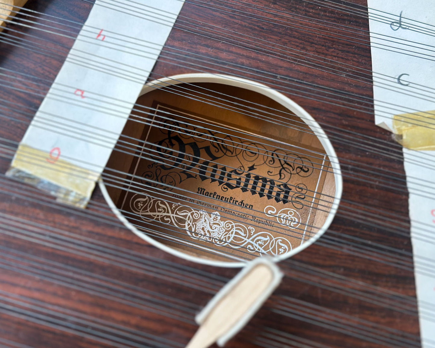 Musima Hackbrett 108-String Hammered Dulcimer/Zither
