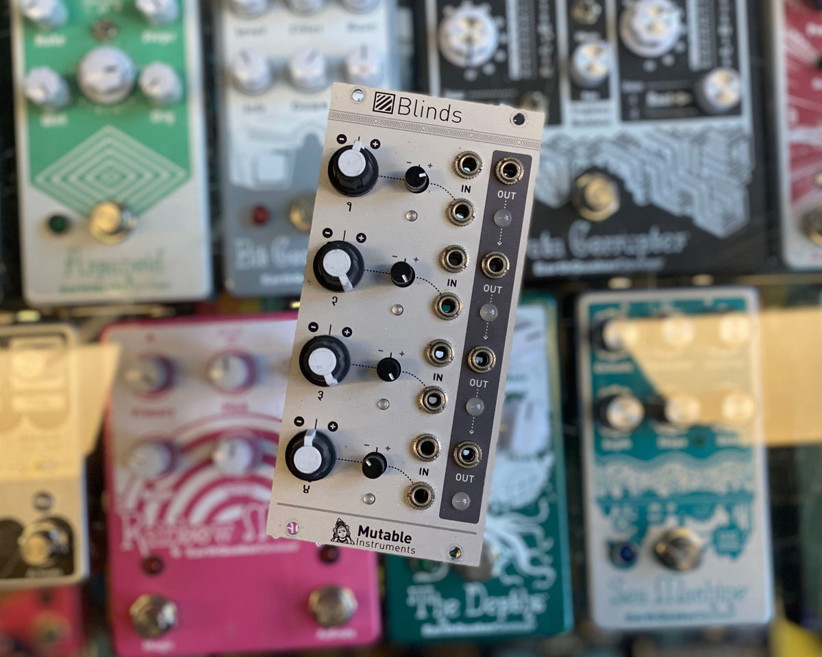 Mutable Instruments Blinds – Found Sound