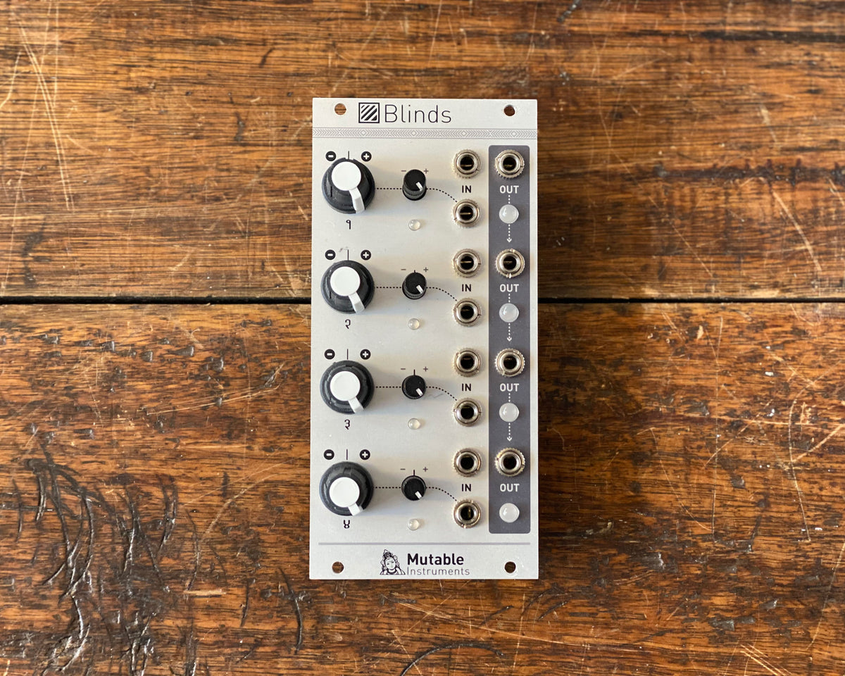 Mutable Instruments Blinds – Found Sound