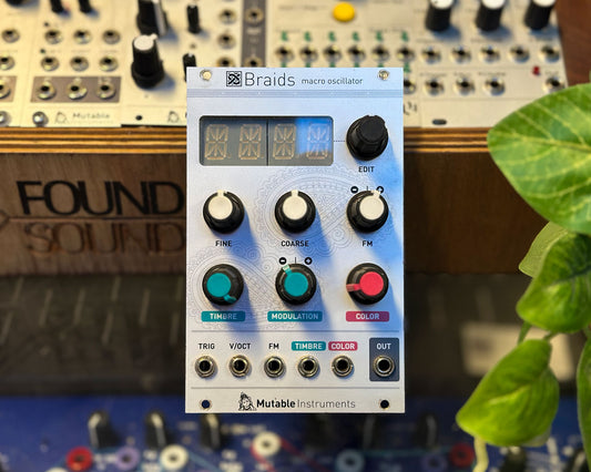Mutable Instruments Braids Voltage-Controlled Monophonic Digital Sound Source