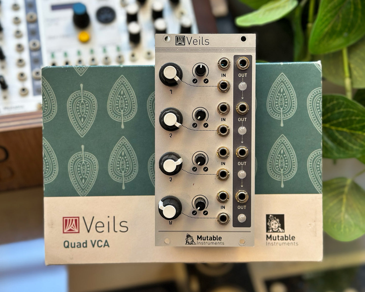 Mutable Instruments Veils V1 Quad VCA Eurorack Module