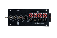Load image into Gallery viewer, DivKid Mutes mk2 3U with Alternate 1U Panel
