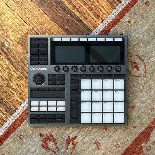 Native Instruments Maschine+ w/ Decksaver, Briefcase & Expansion Packs