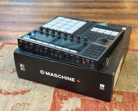 Native Instruments Maschine+ w/ Decksaver, Briefcase & Expansion Packs