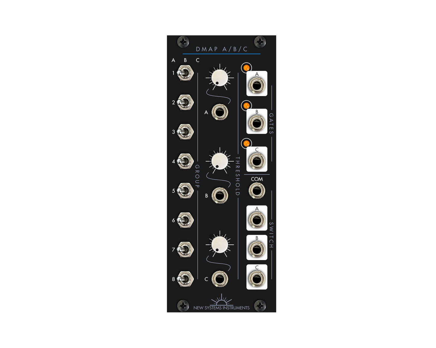 New Systems Instruments Discrete Map A / B / C Expander