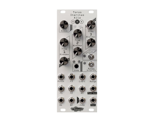 Noise Engineering Toros Iteritas Alia Phase Mod Drone Oscillator - Silver panel