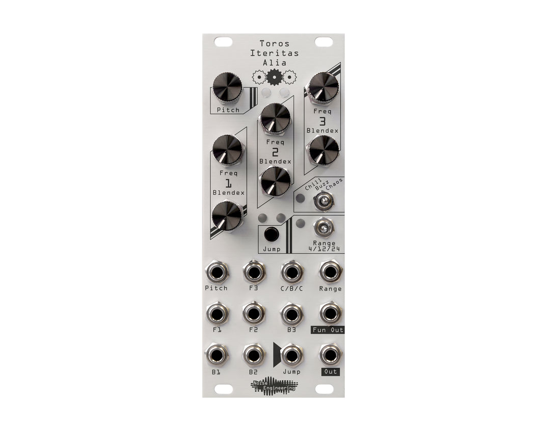 Noise Engineering Toros Iteritas Alia Phase Mod Drone Oscillator - Silver panel