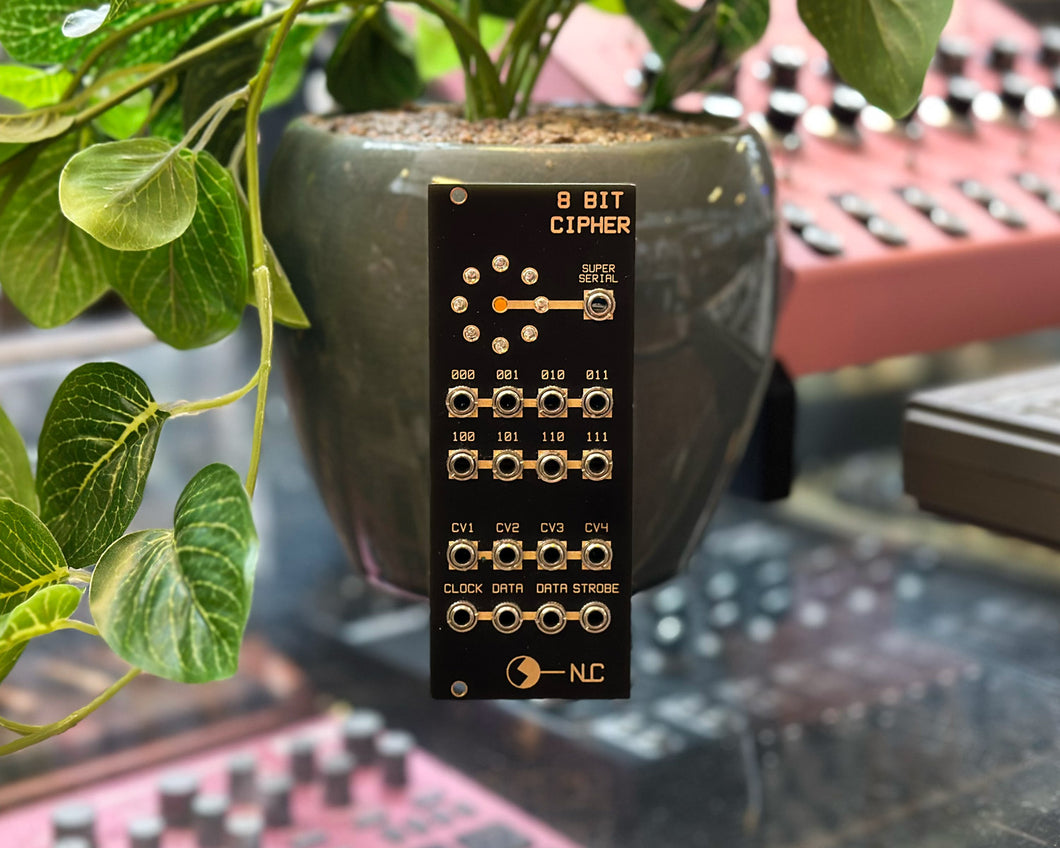 Nonlinear Circuits 8-Bit Cipher - Black