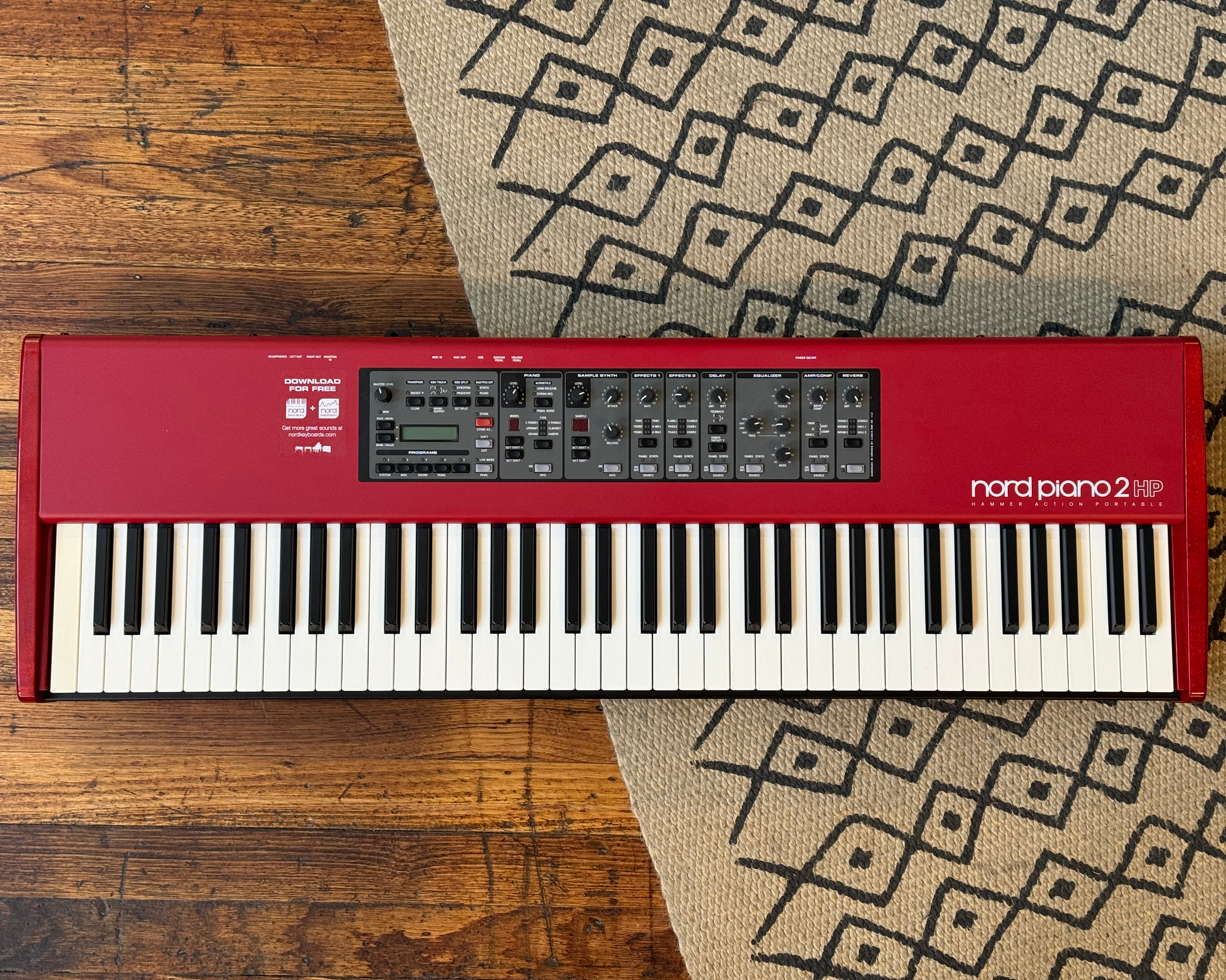 Nord Piano 2 HP73 Stage Piano with 73-Note Hammer Action