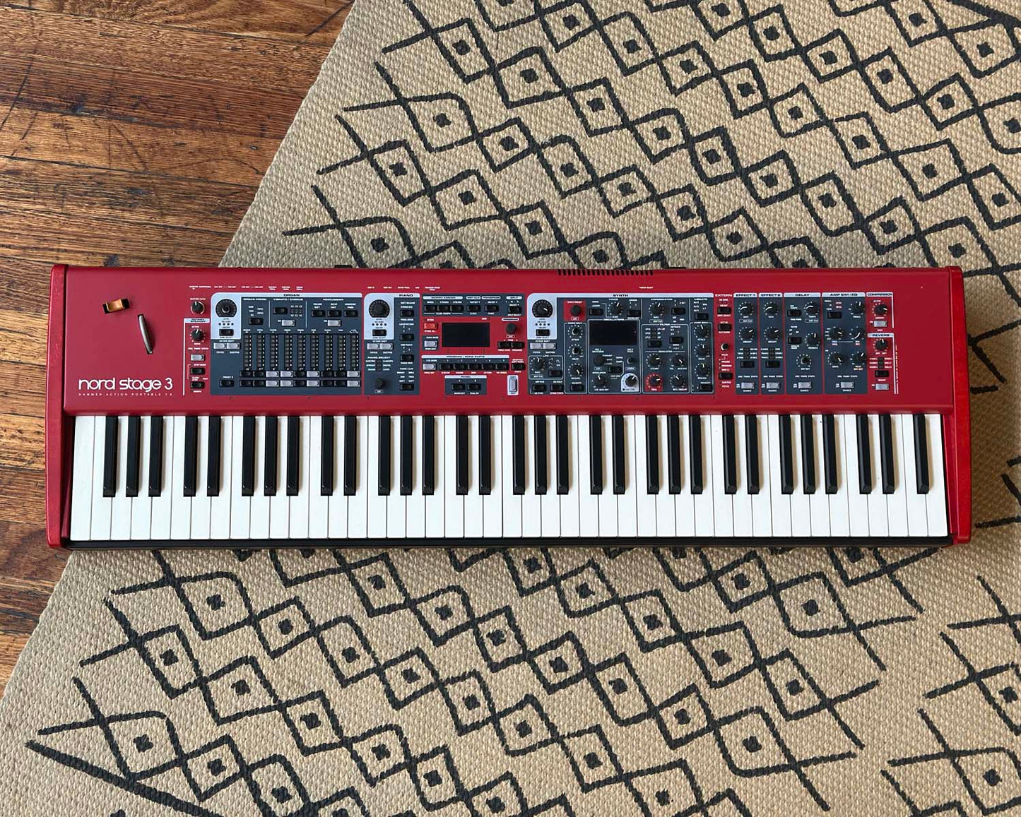 Nord Stage 3 HP76 Stage Piano w/ OSSC