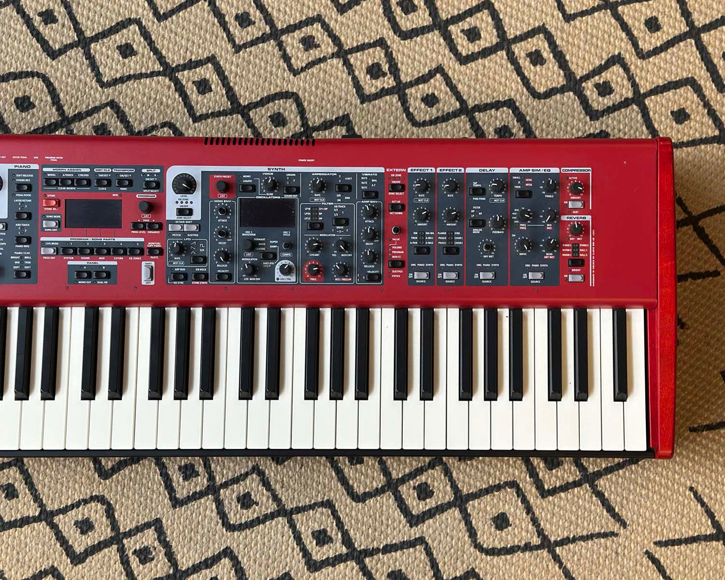 Nord Stage 3 HP76 Stage Piano w/ OSSC