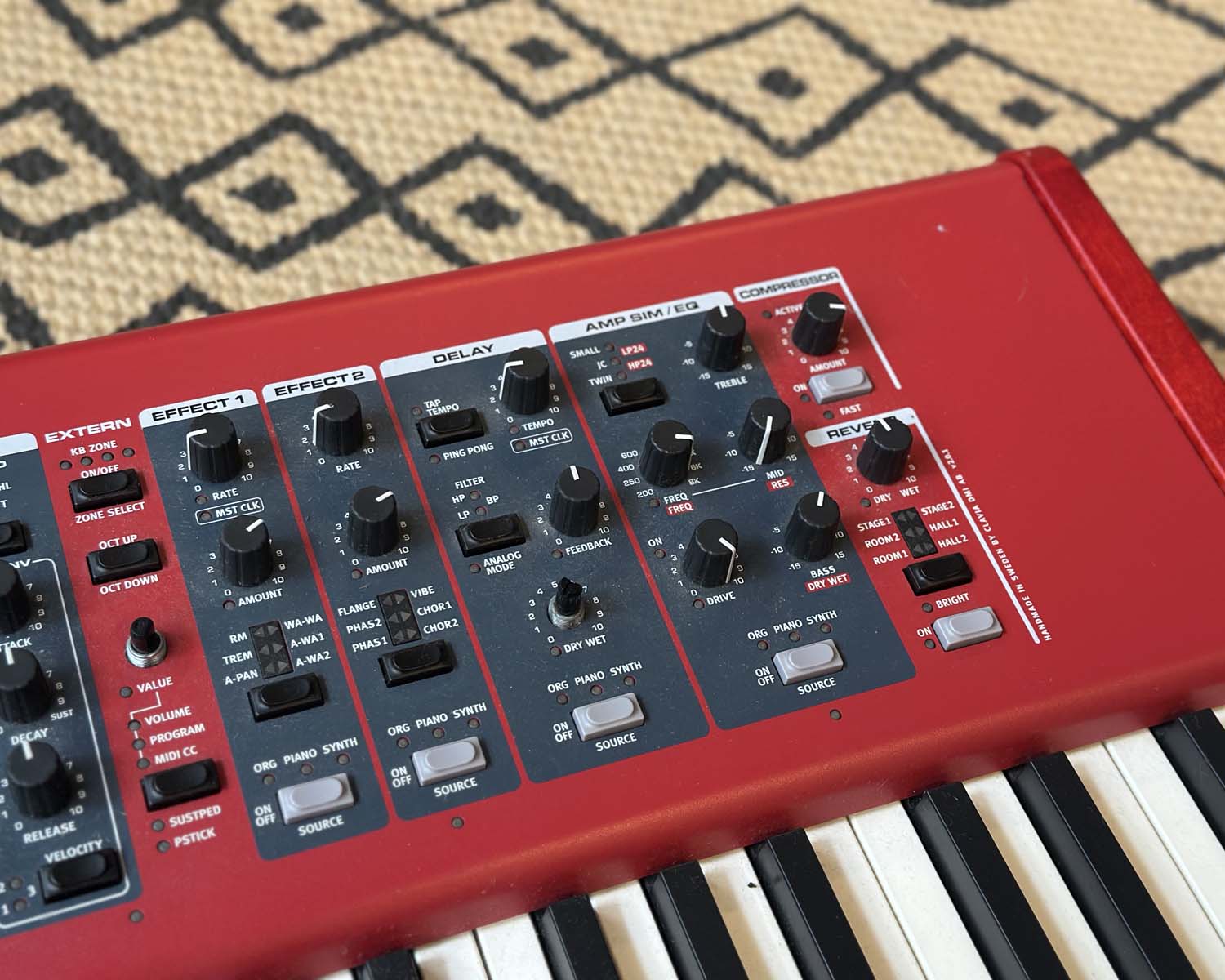 Nord Stage 3 HP76 Stage Piano w/ OSSC – Found Sound