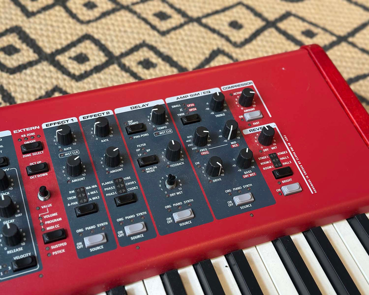 Nord Stage 3 HP76 Stage Piano w/ OSSC