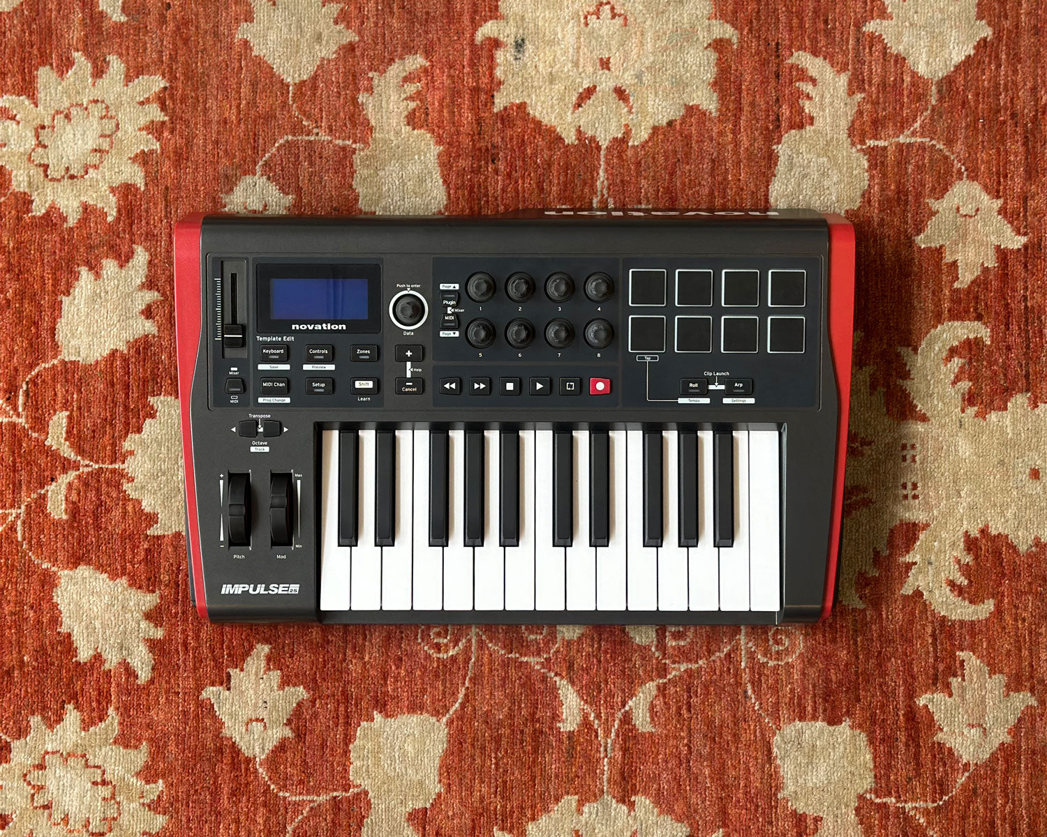 Novation Impulse 25 USB MIDI Controller – Found Sound