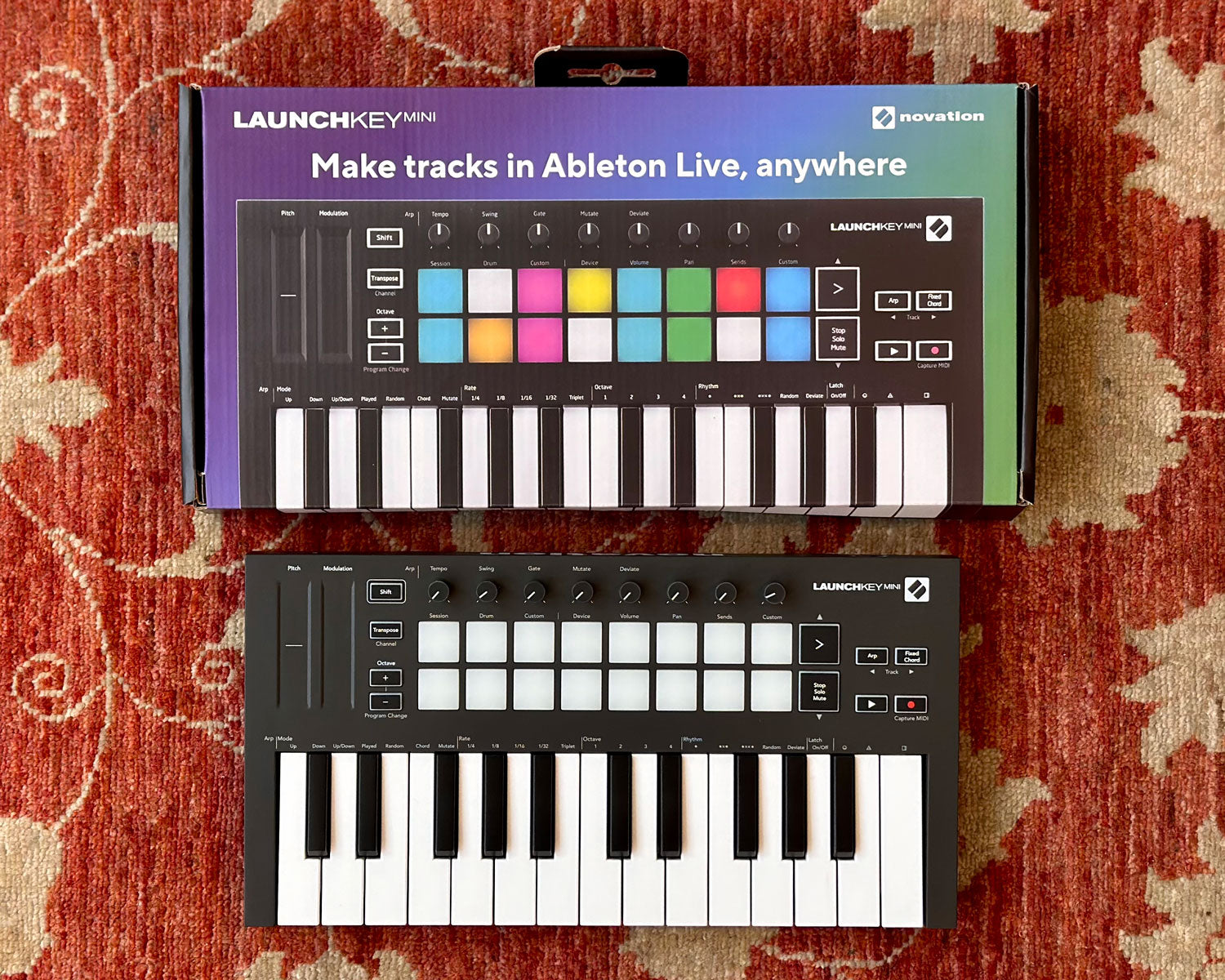２４時間以内発送　novation LAUNCHKEY MINI MK3匿名配送 Novation Launchkey mini Mk3 – 第3世代の Launchkey mini は