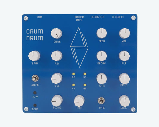 Nystrom Crum Drum 4-Voice Drum Machine