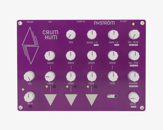 Nyström Crum Hum 3-Voice Synthesiser