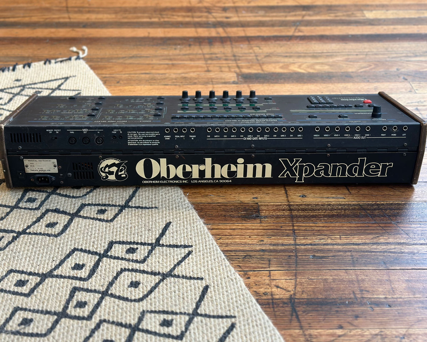 '80s Oberheim XP-1 Xpander Six-Voice Analogue Synthesiser 🇺🇸