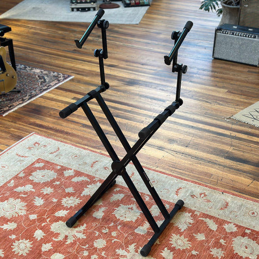 On Stage Stands 2-Tier X-Frame Stand