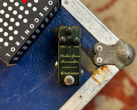 One Control Hooker's Green Bass Machine