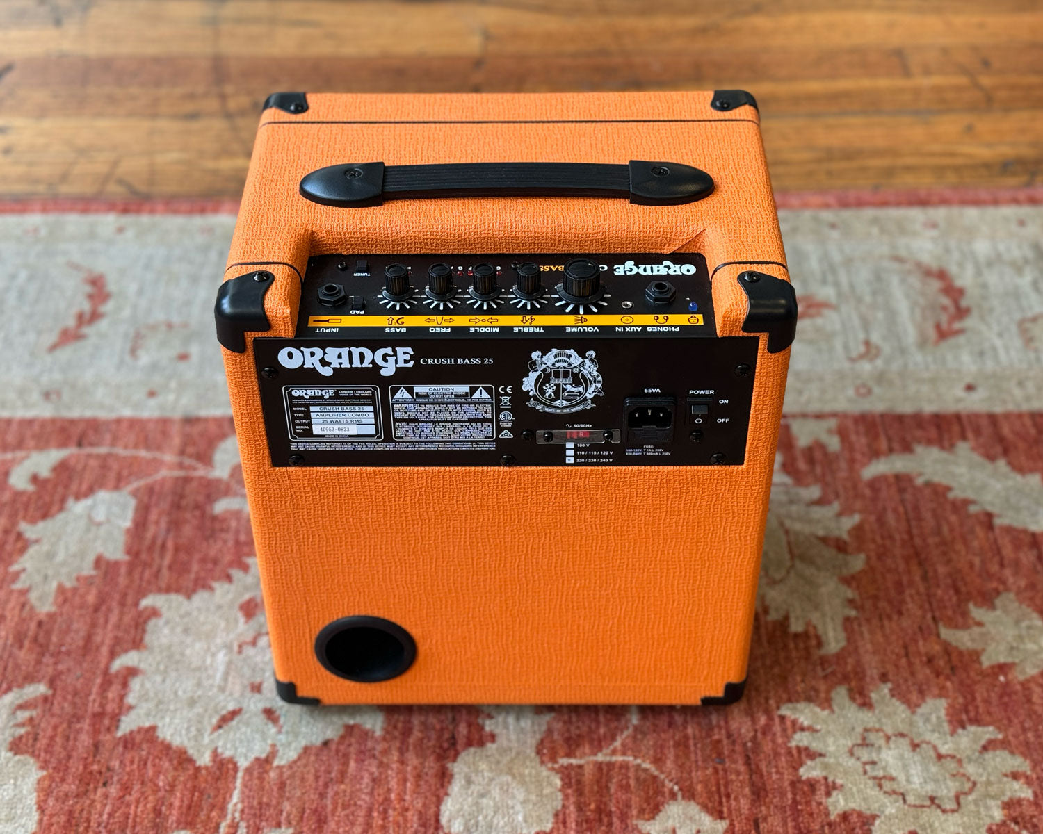 Orange 25 watt bass amp outlet