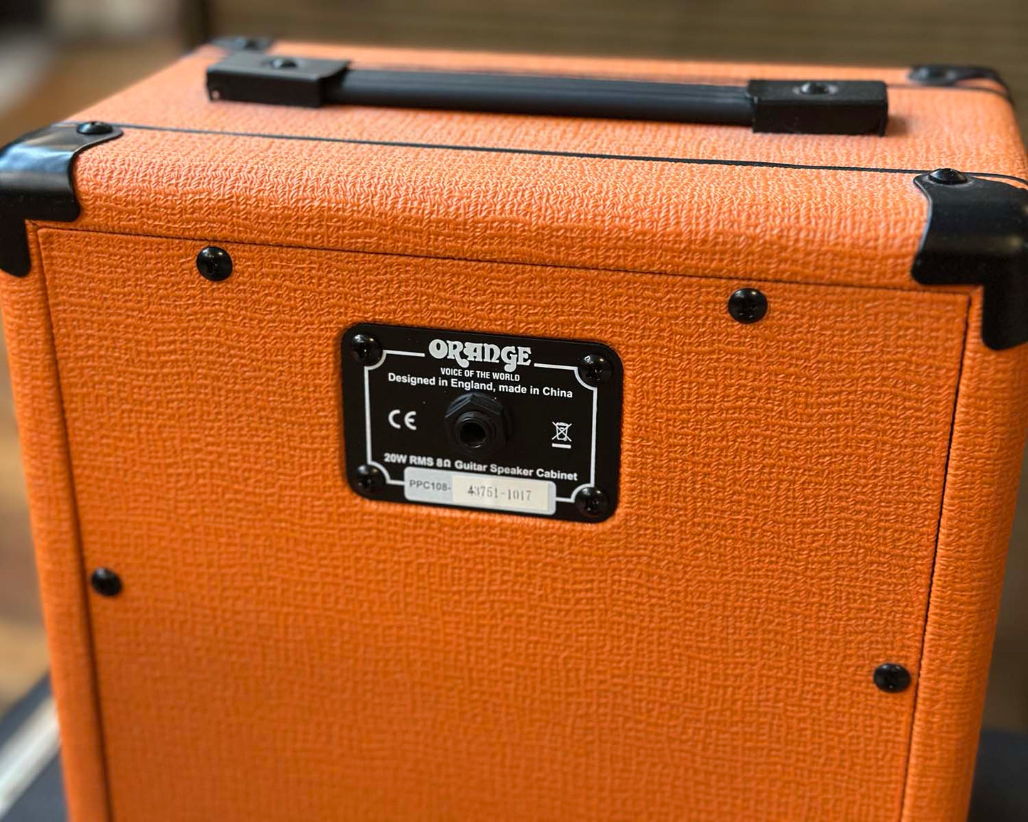 Orange PPC108 20 Watt 1x8" 8Ω Cabinet