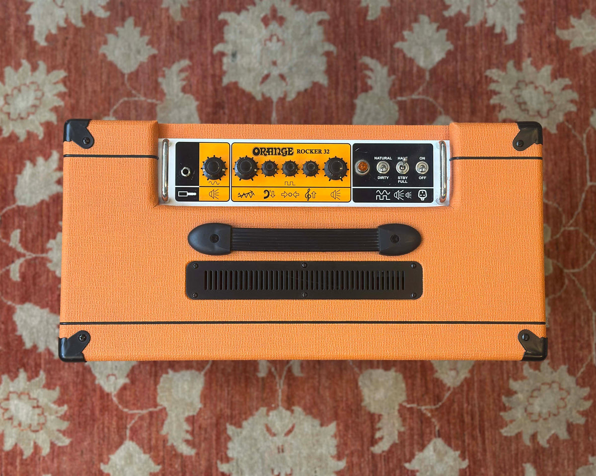 Orange Rocker Style Usb Orange Rocker 32 Combo Amplifier – Found Sound