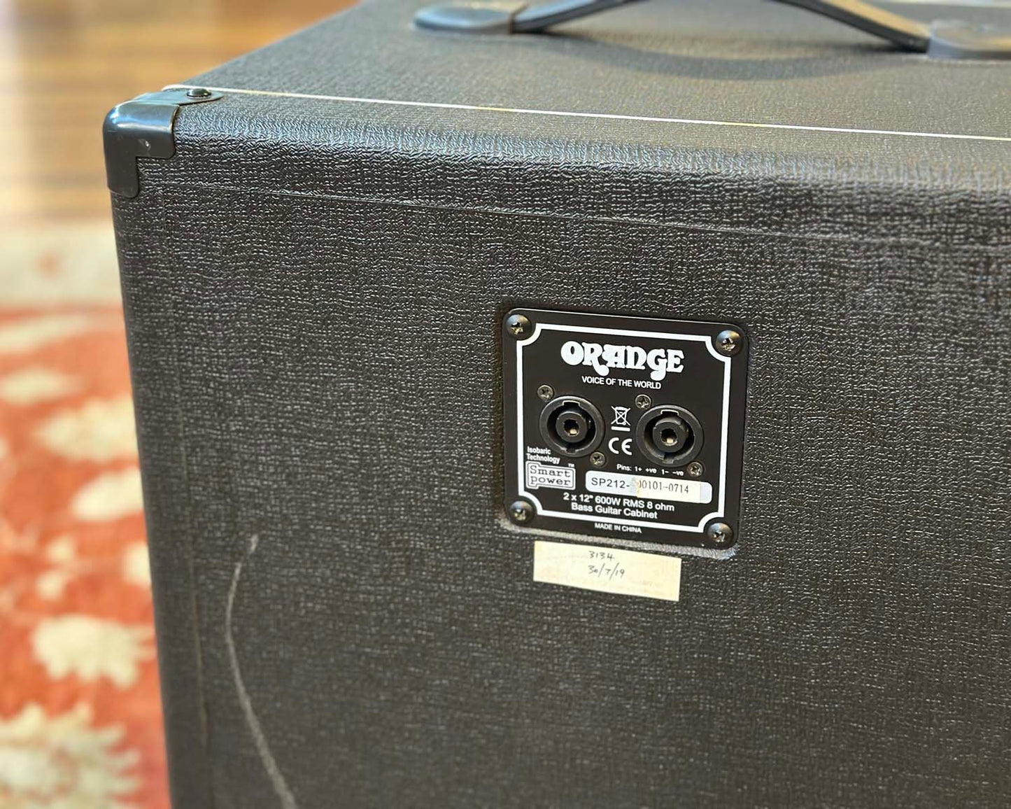 Orange SP212 Smartpower 600 Watt 8Ω 2x12" Isobaric Bass Cabinet