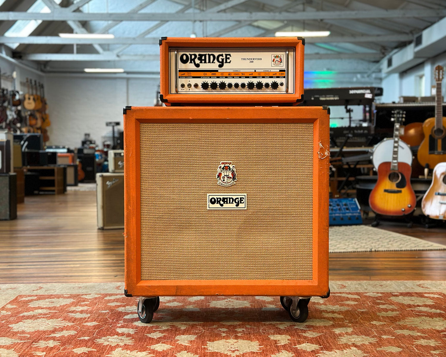 Orange Thunderverb 200 W/ PPC412 Cabinet – Found Sound