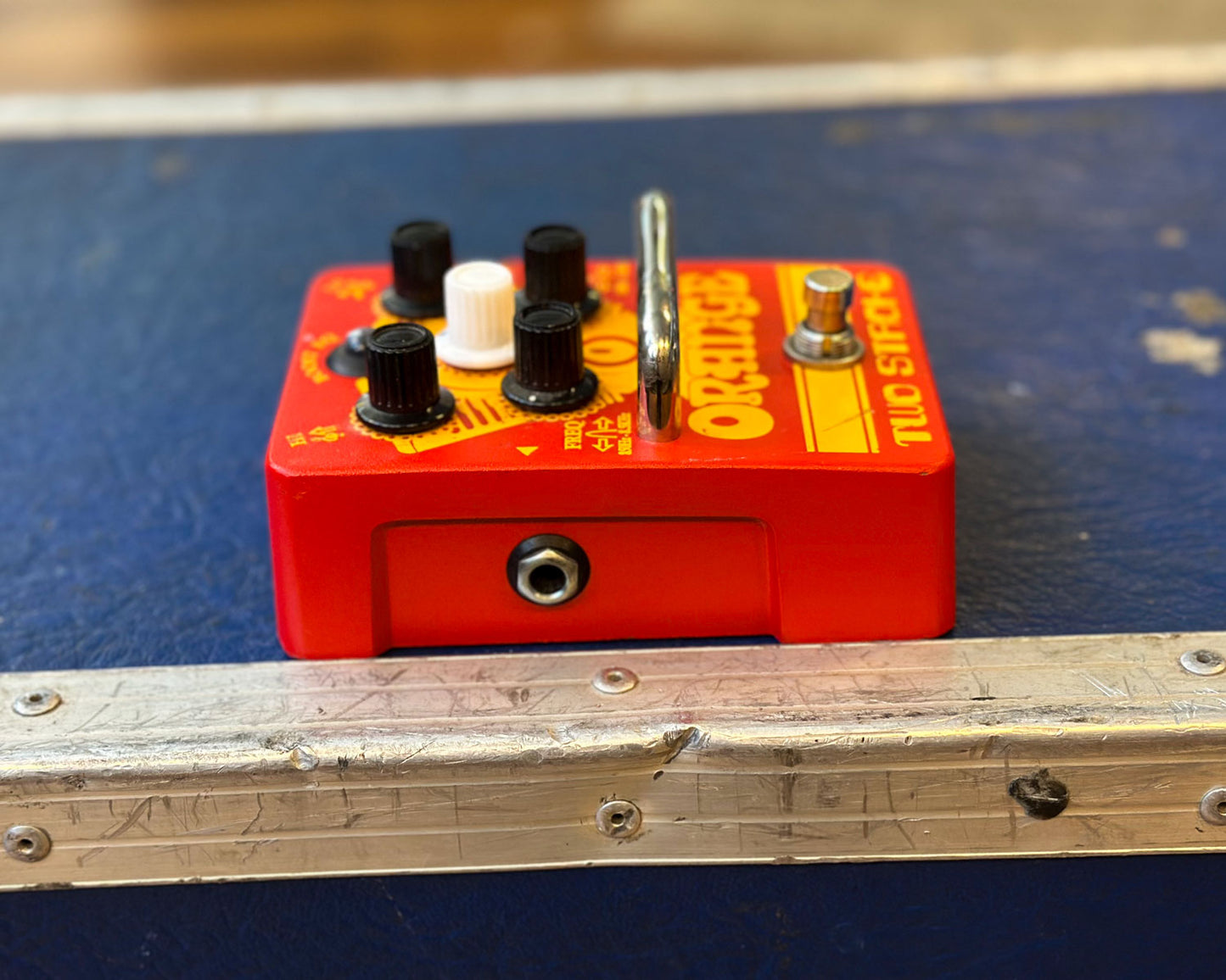Orange Two Stroke Boost Pedal