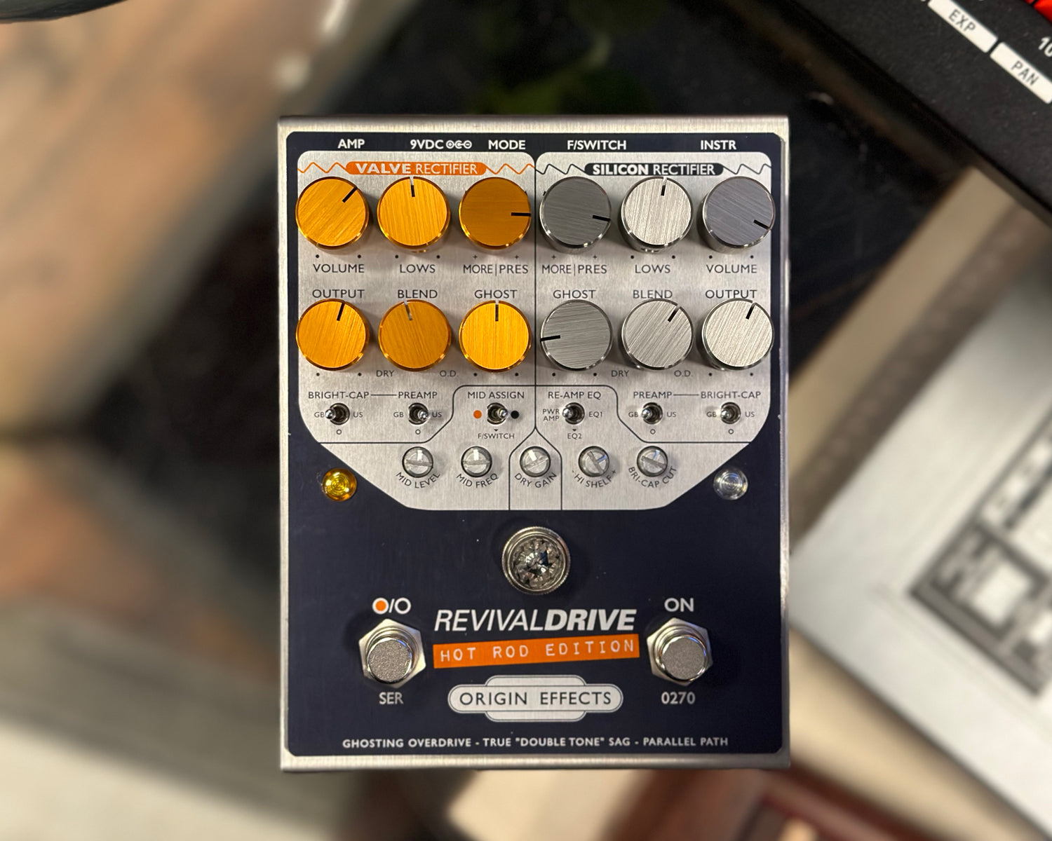 ORIGIN EFFECTS REVIVAL DRIVE Custom ギター ORIGIN EFFECTS