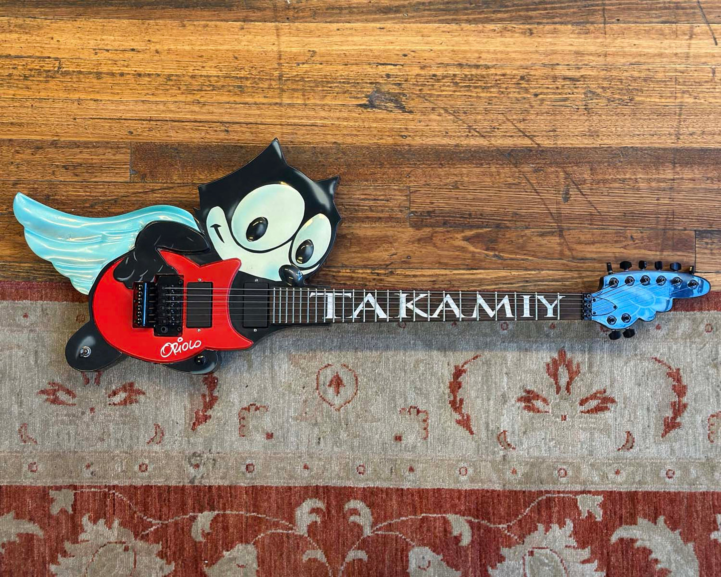 Oriolo Guitars "Felix The Rock" Takamiy Signature Electric Guitar