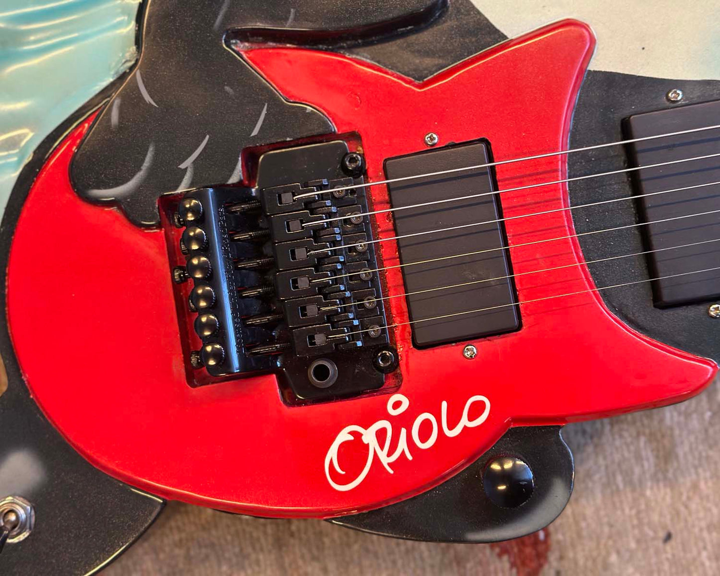 Oriolo Guitars "Felix The Rock" Takamiy Signature Electric Guitar
