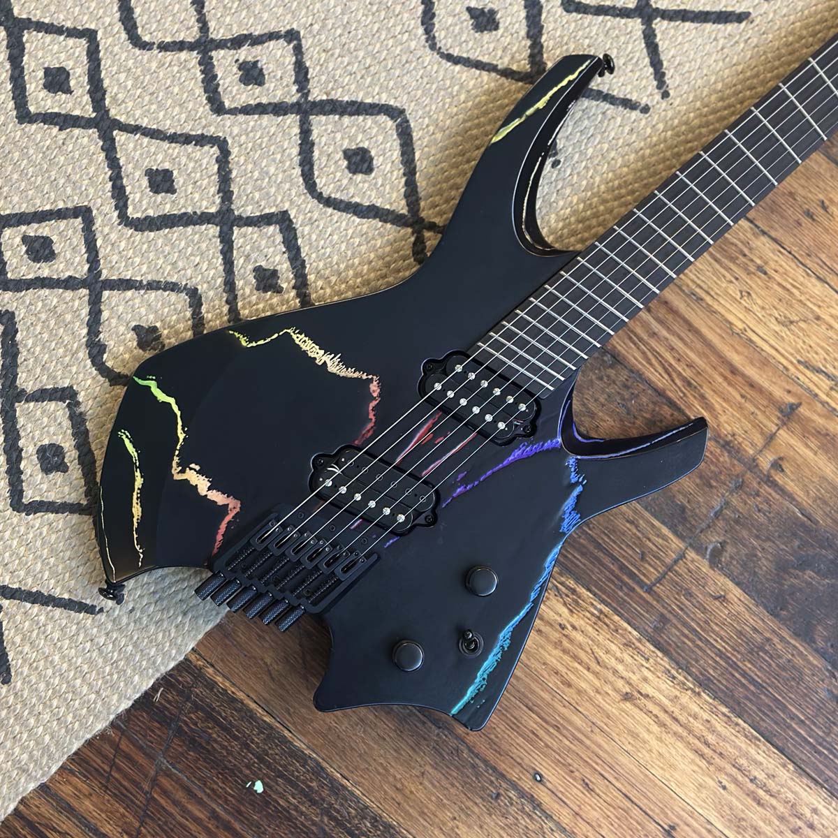 Ormsby Custom Shop Goliath 6 - Rainbow Splatter #81
