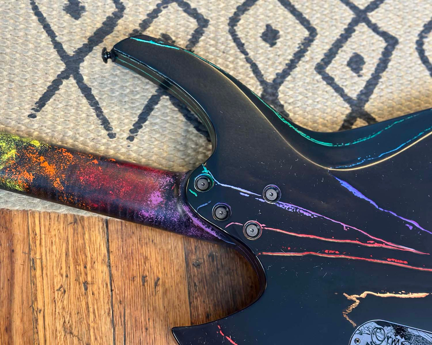 Ormsby Custom Shop Goliath 6 - Rainbow Splatter #81