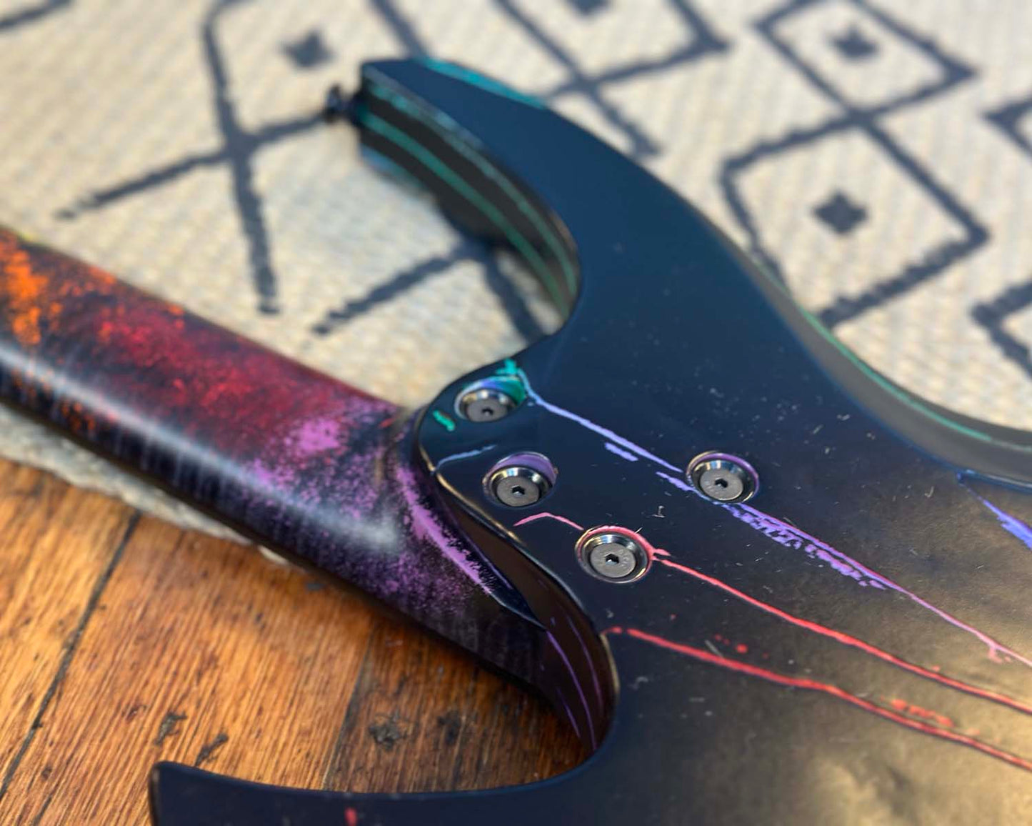 Ormsby Custom Shop Goliath 6 - Rainbow Splatter #81