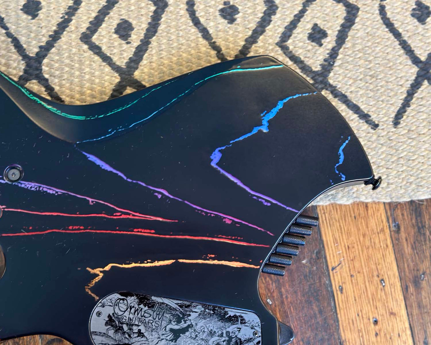 Ormsby Custom Shop Goliath 6 - Rainbow Splatter #81