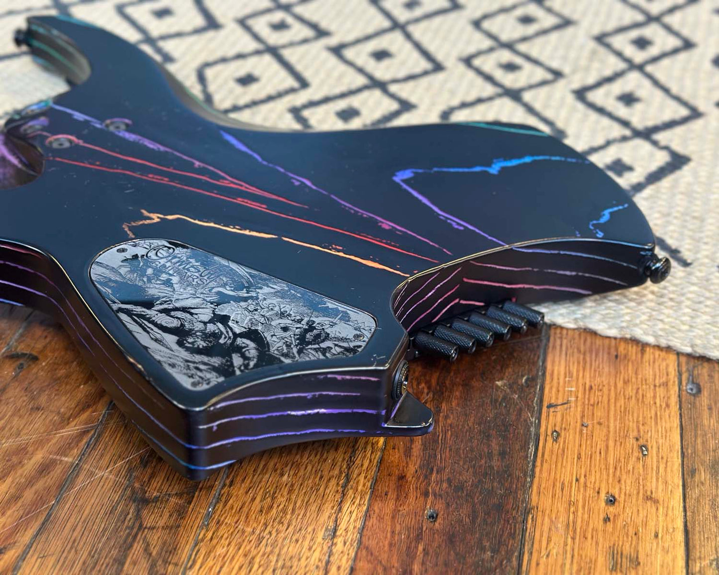 Ormsby Custom Shop Goliath 6 - Rainbow Splatter #81