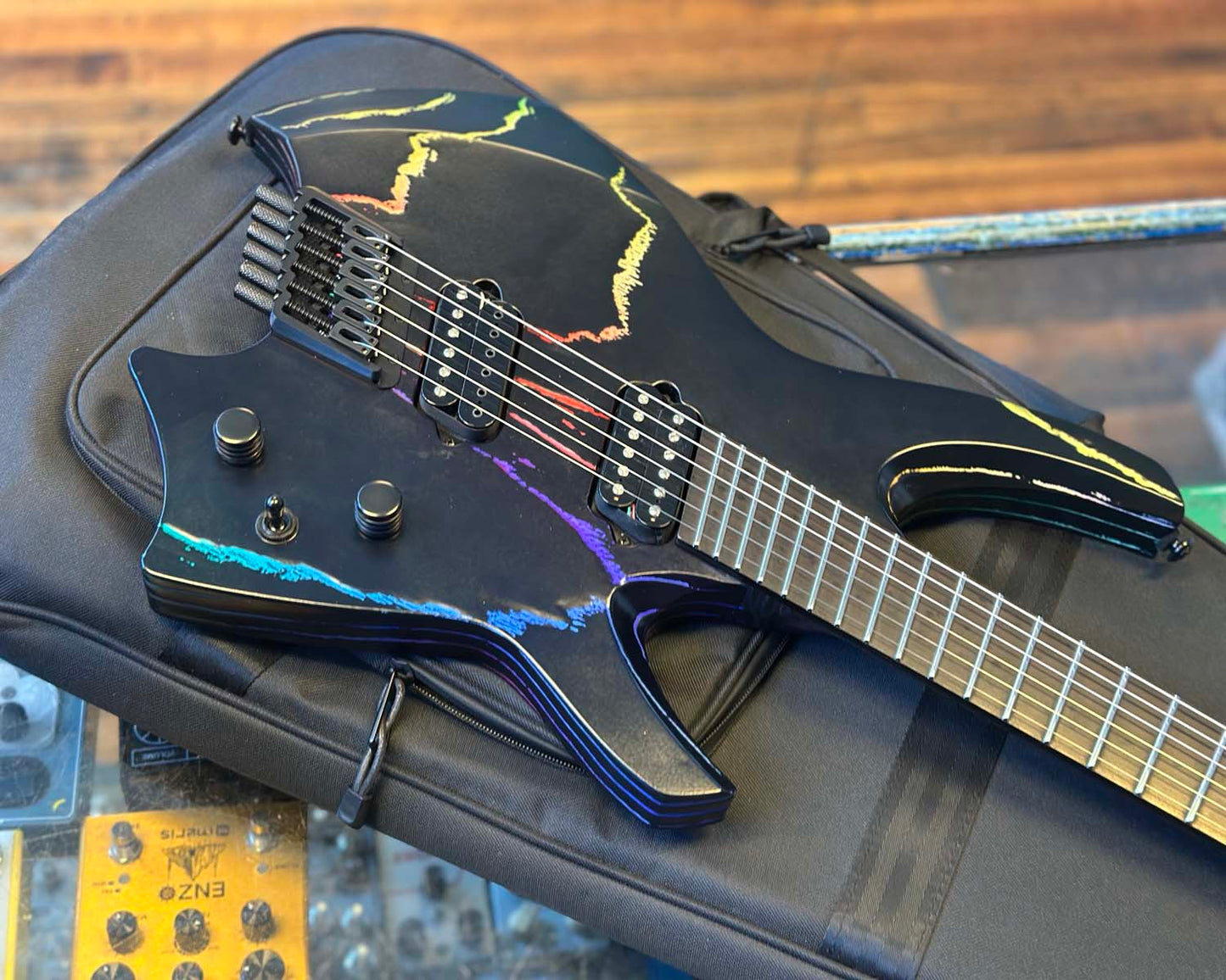Ormsby Custom Shop Goliath 6 - Rainbow Splatter #81