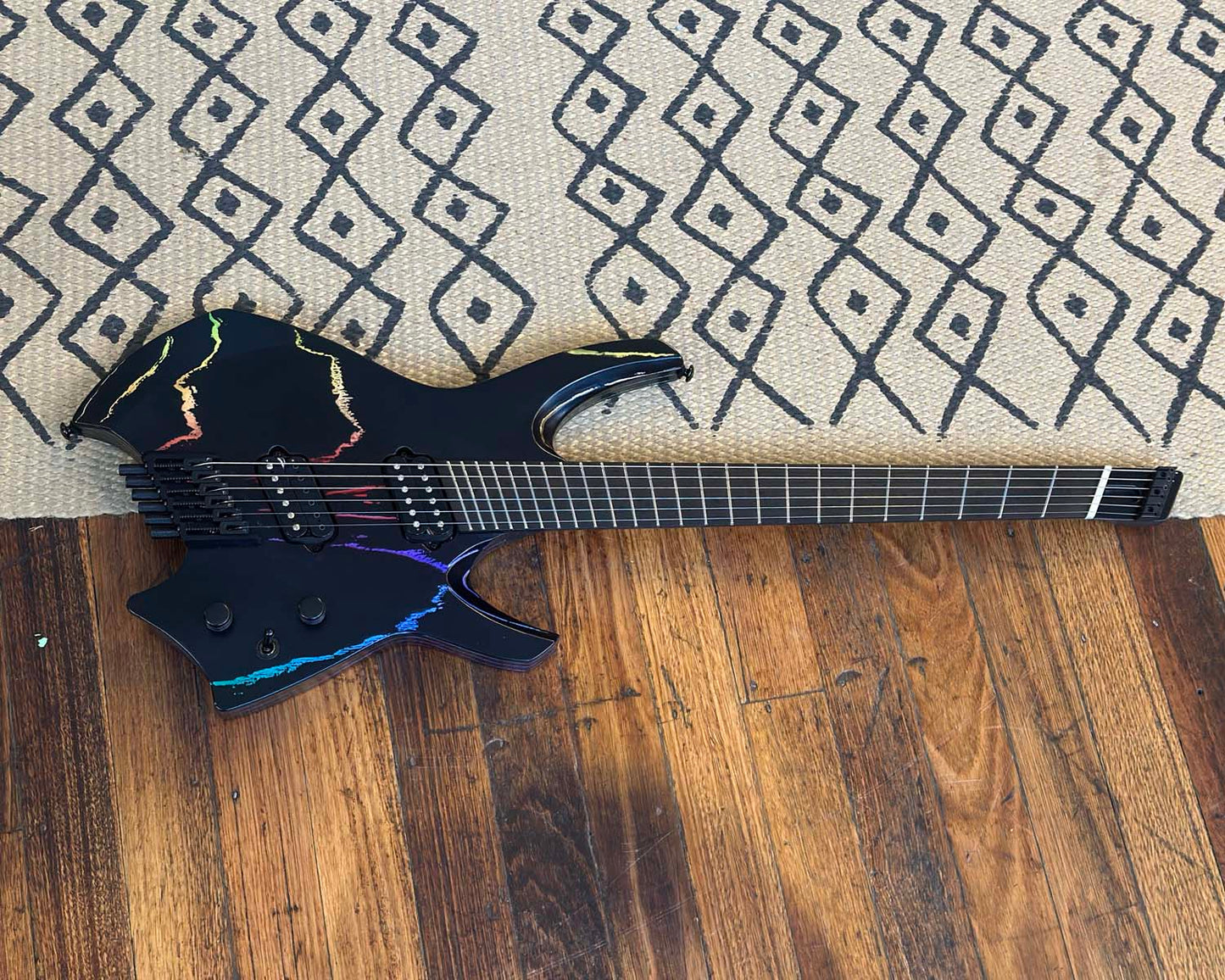 Ormsby Custom Shop Goliath 6 - Rainbow Splatter #81
