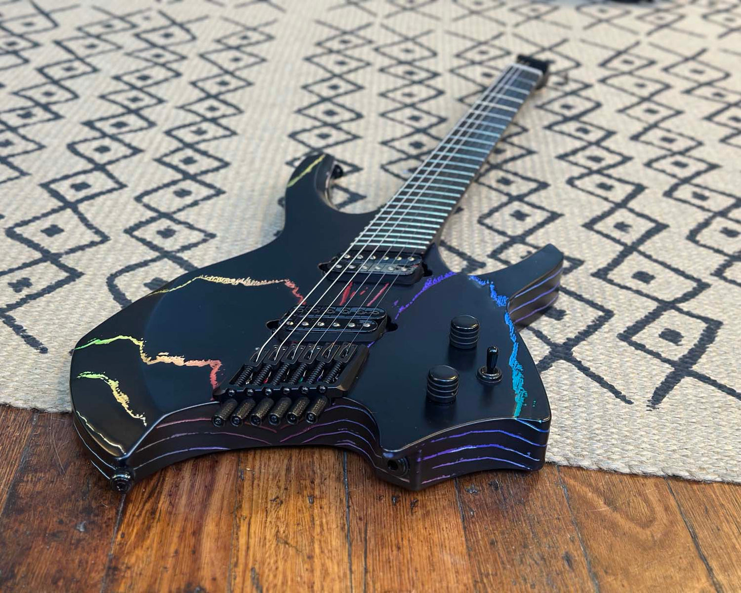 Ormsby Custom Shop Goliath 6 - Rainbow Splatter #81