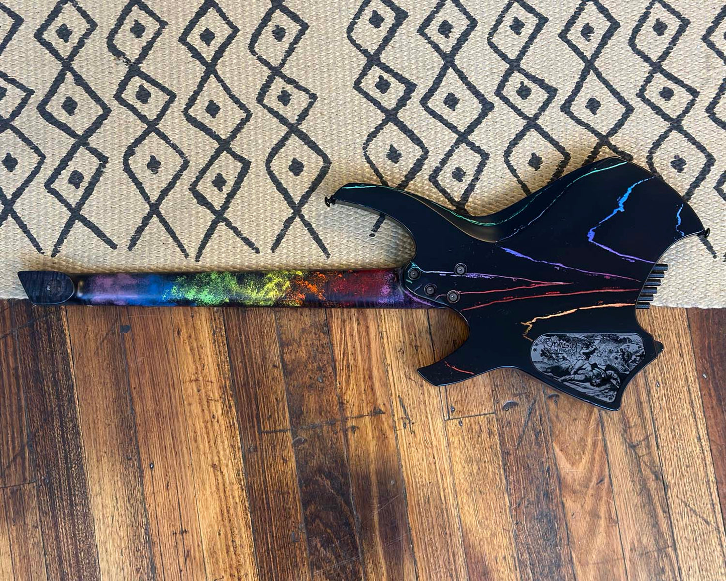 Ormsby Custom Shop Goliath 6 - Rainbow Splatter #81