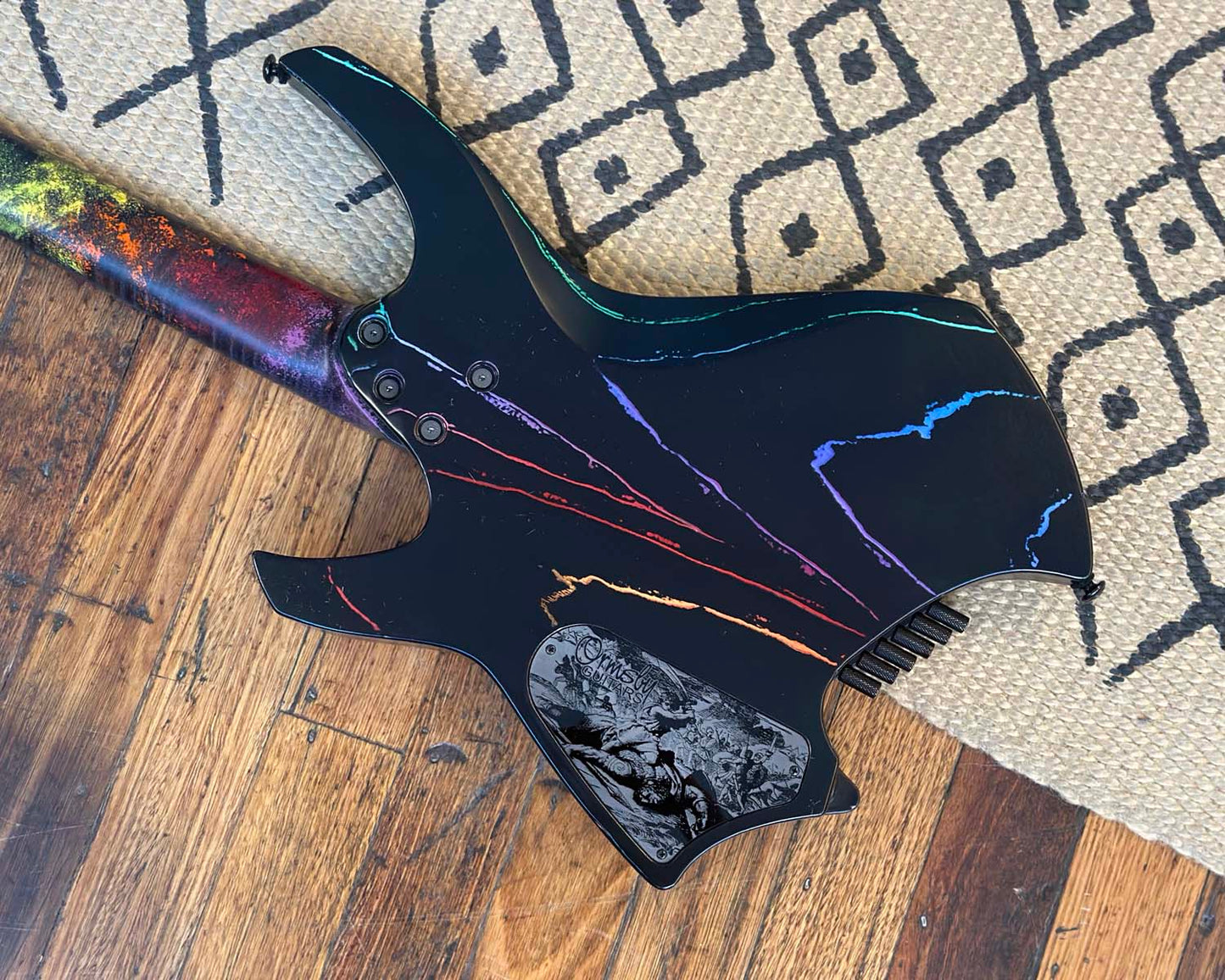Ormsby Custom Shop Goliath 6 - Rainbow Splatter #81