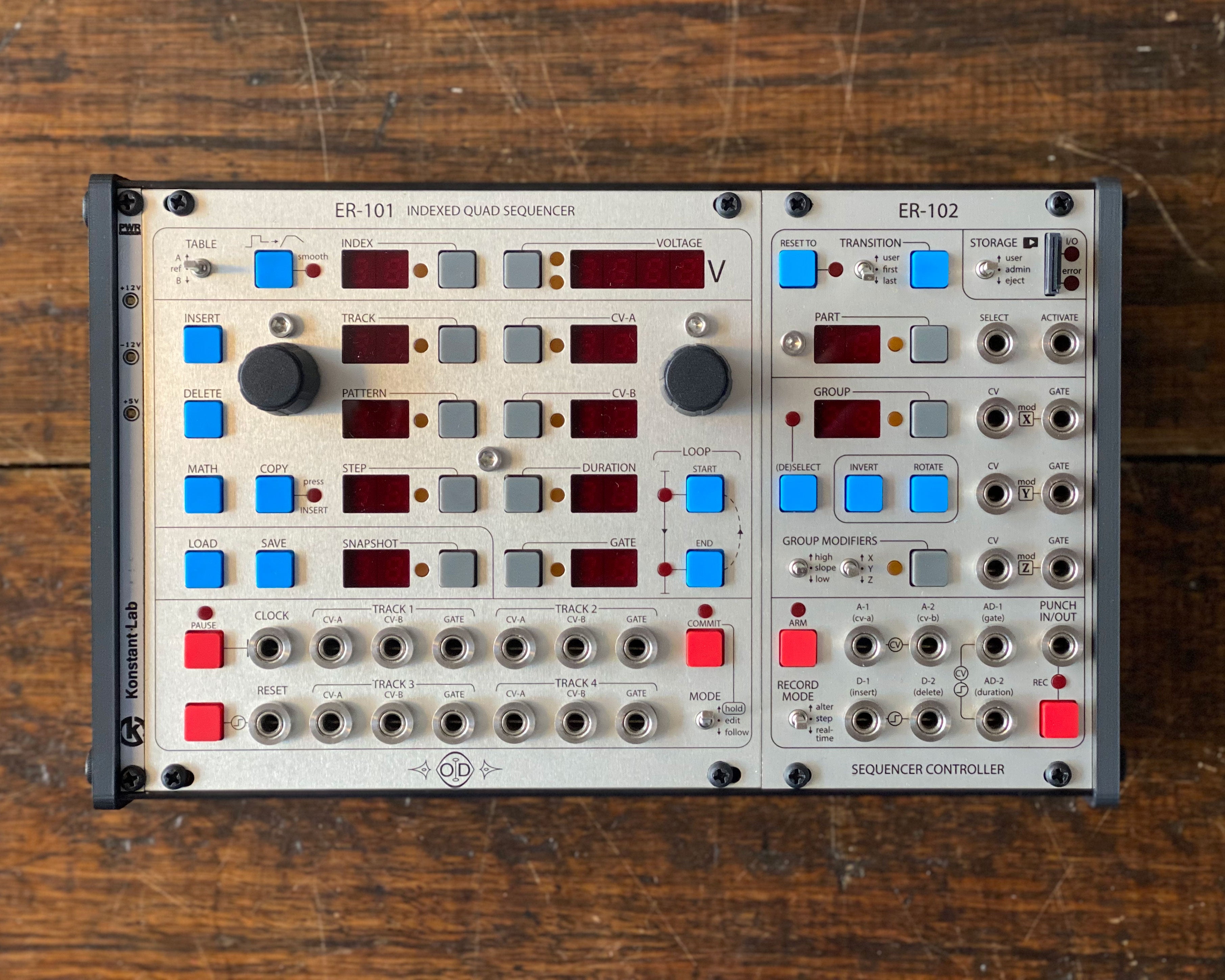 鍵盤楽器 Orthogonal Devices / ER-101 eurorack Orthogonal Devices ER-101 + ER-102 | ModularGrid Eurorack