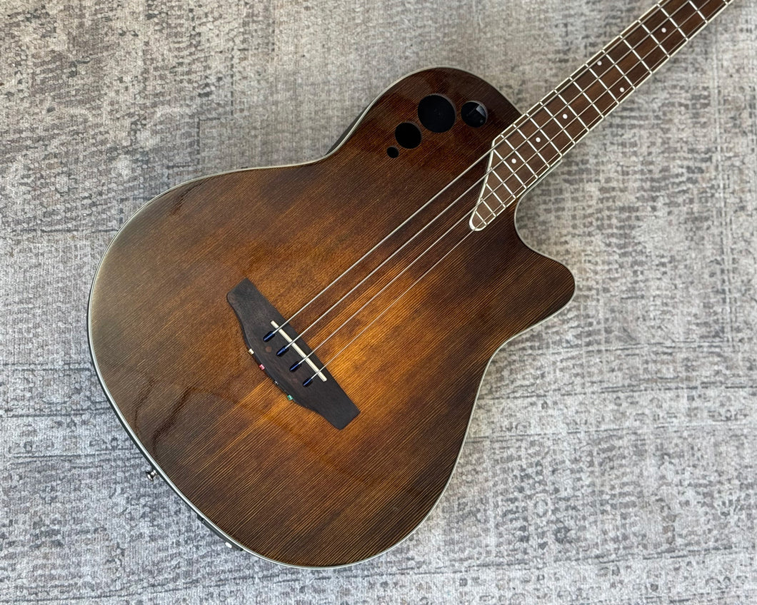 Ovation Applause AEB4II-VV Elite Exotic 4-String Bass Mid Depth - Vintage Varnish