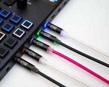 Load image into Gallery viewer, Oxi Instruments OXI Glows x 5 Bi-Colour LED Cables

