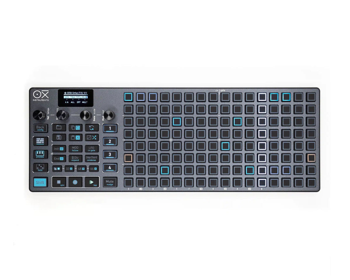 Oxi Instruments OXI One Multi-Track Performance Sequencer Black Editio ...