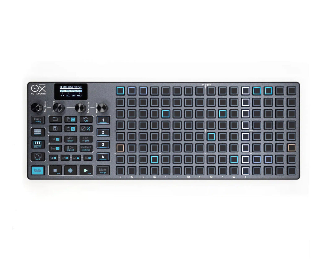 Oxi Instruments OXI One Multi-Track Performance Sequencer Black Edition